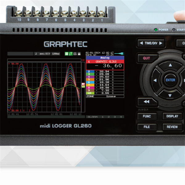 圖技GRAPHTEC數(shù)據(jù)記錄儀GL980